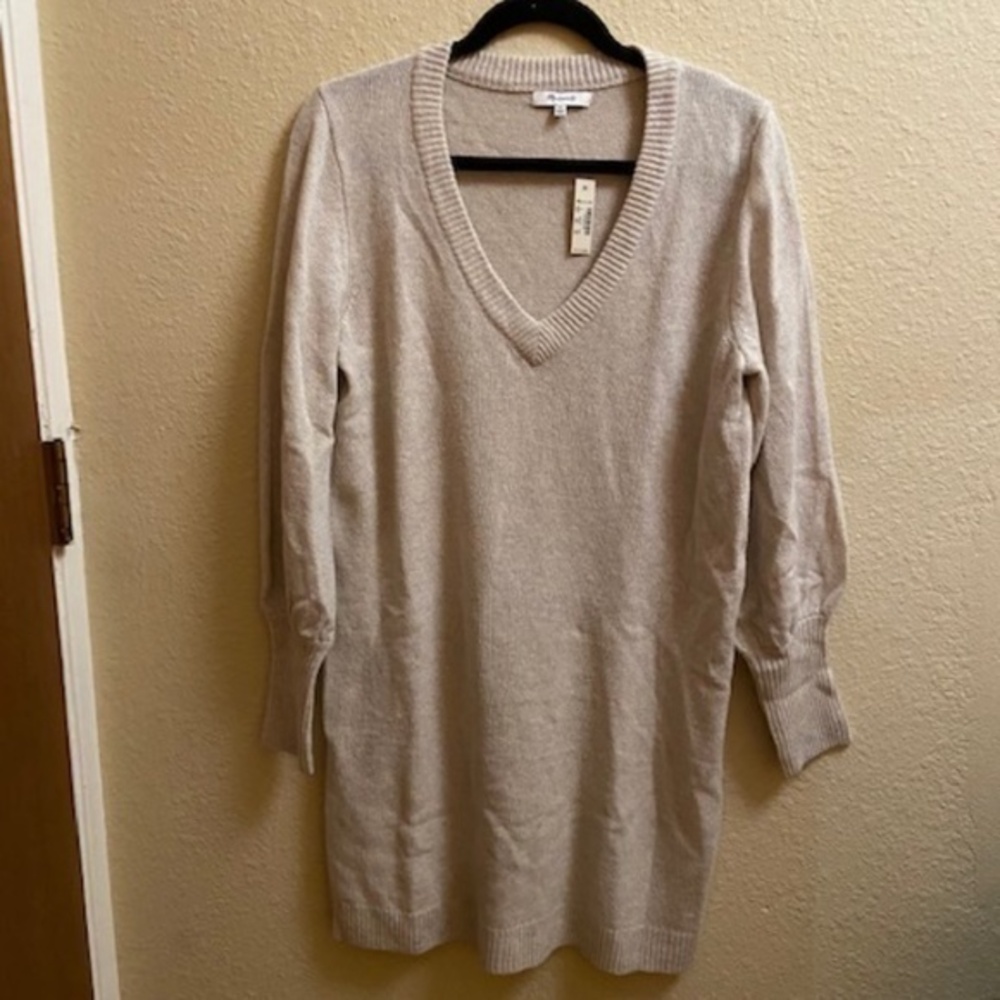 NWT MADEWELL SWEATER DRESS